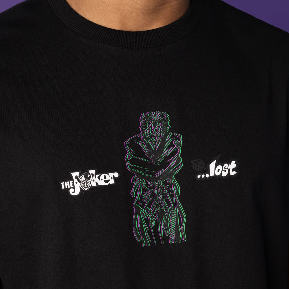 Camiseta Lost + Joker Crazy