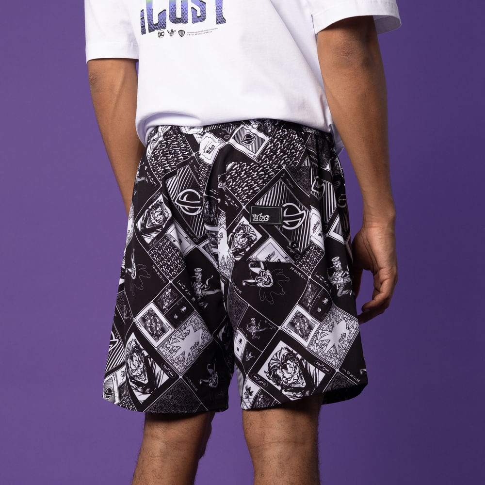 Shorts De Elástico Joker Cards