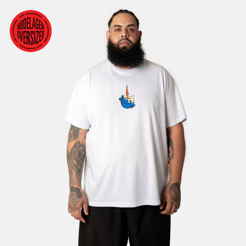 Camiseta Lost Dyfunctional Oversized
