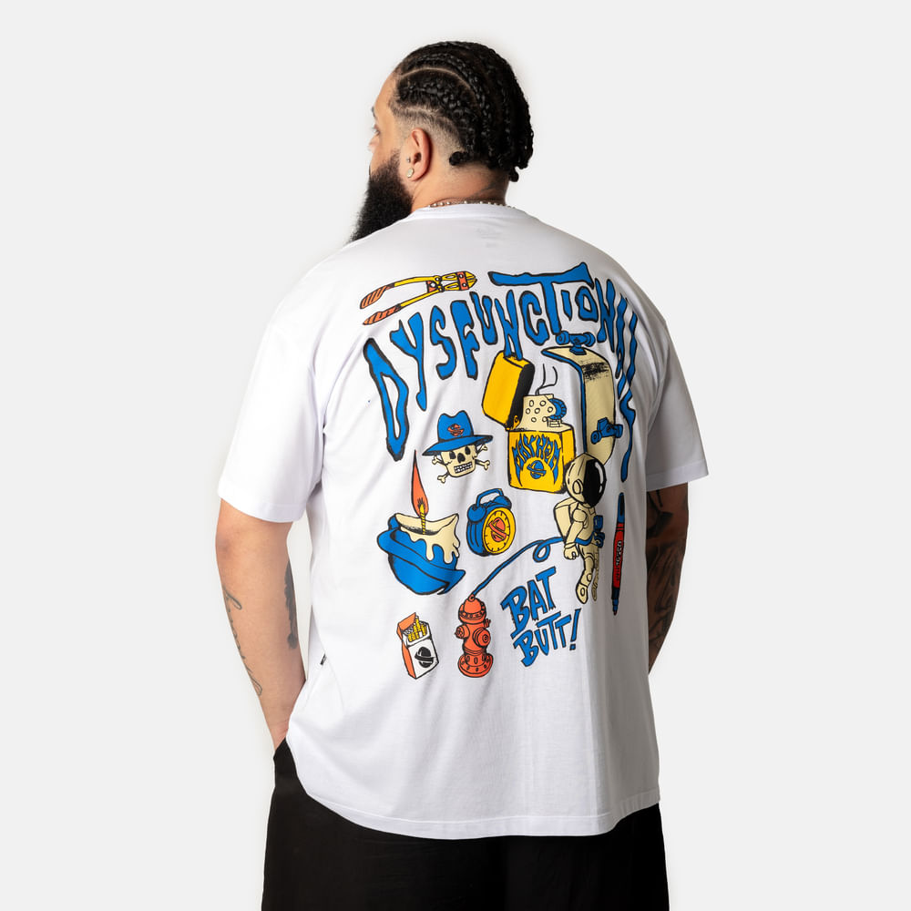 Camiseta Lost Dyfunctional Oversized