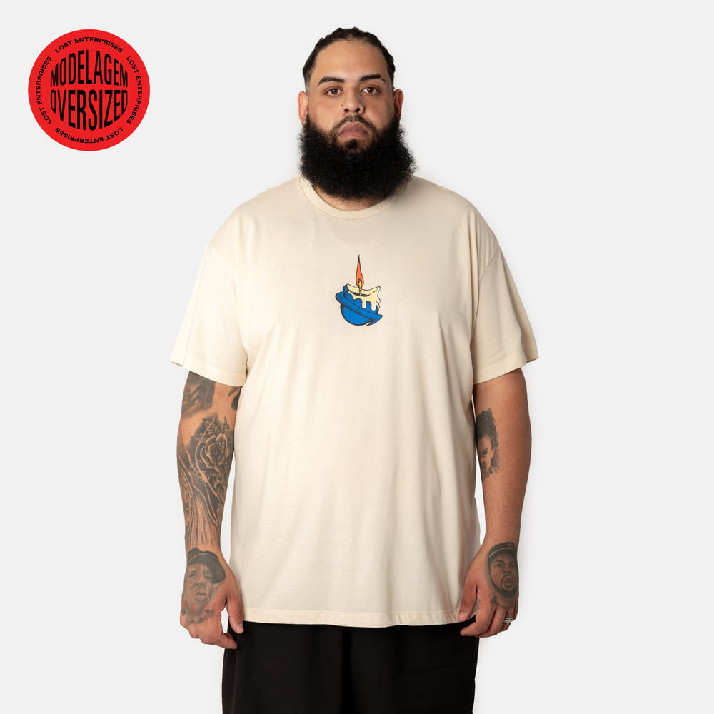 Camiseta Lost Dyfunctional Oversized