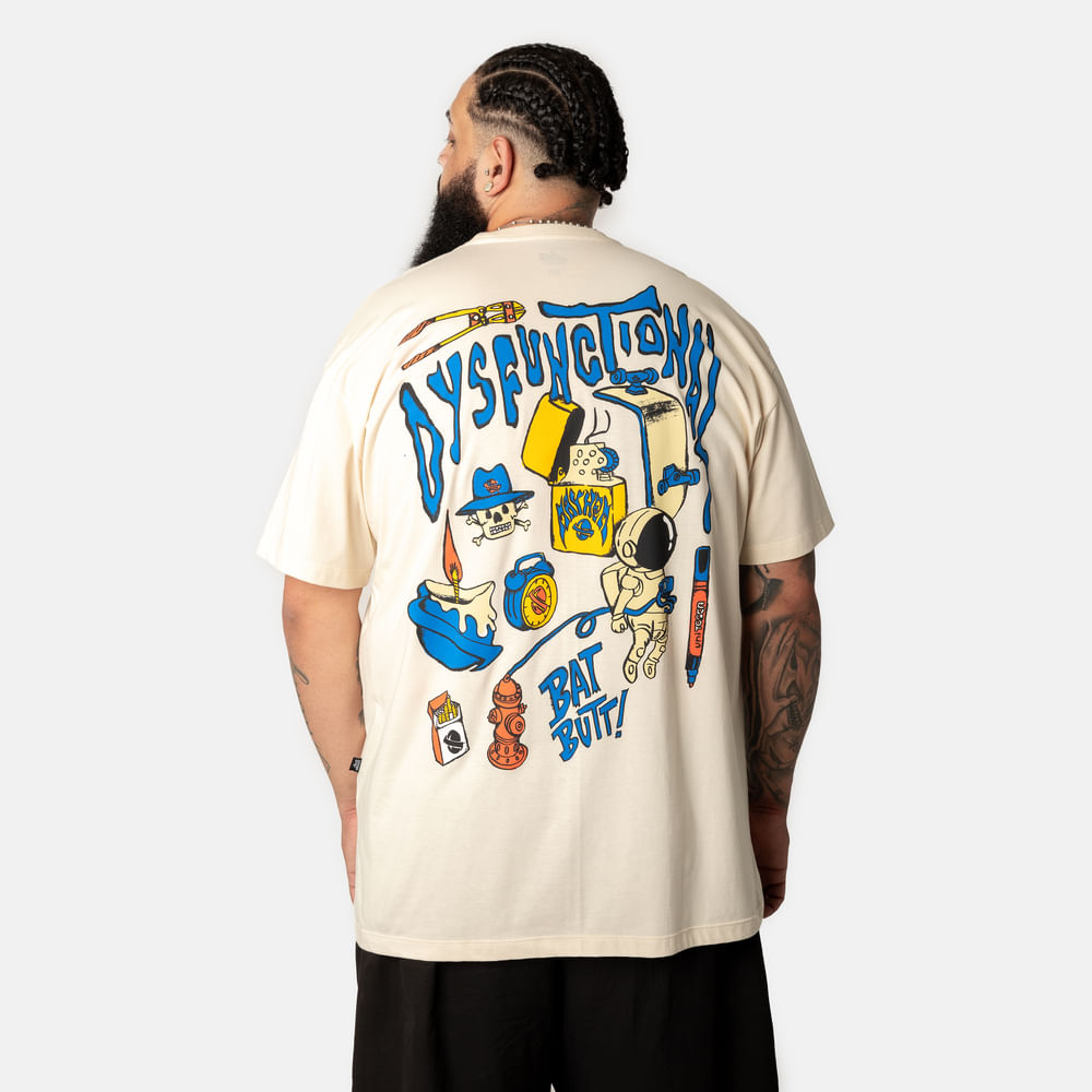 Camiseta Lost Dyfunctional Oversized