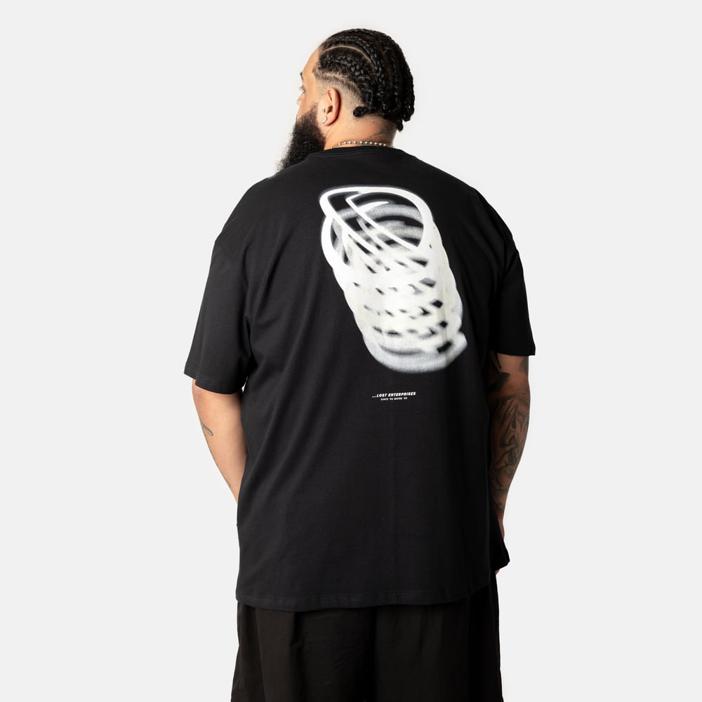 Camiseta Lost Saturn Uv Oversized