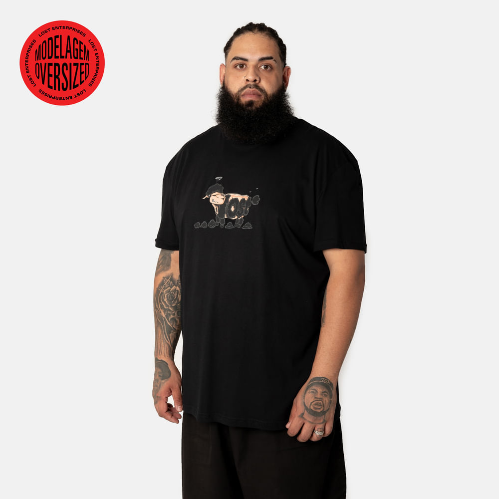 Camiseta Lost Shorn Sheep Oversized