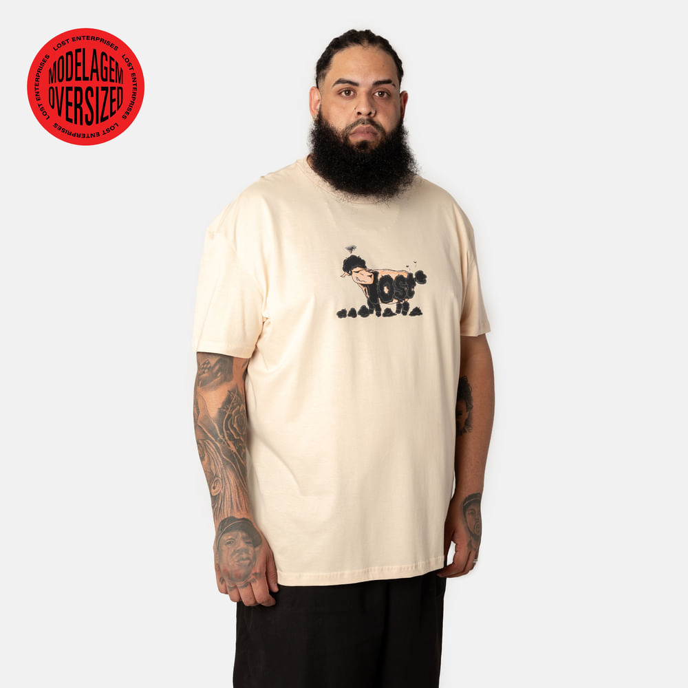 Camiseta Lost Shorn Sheep Oversized