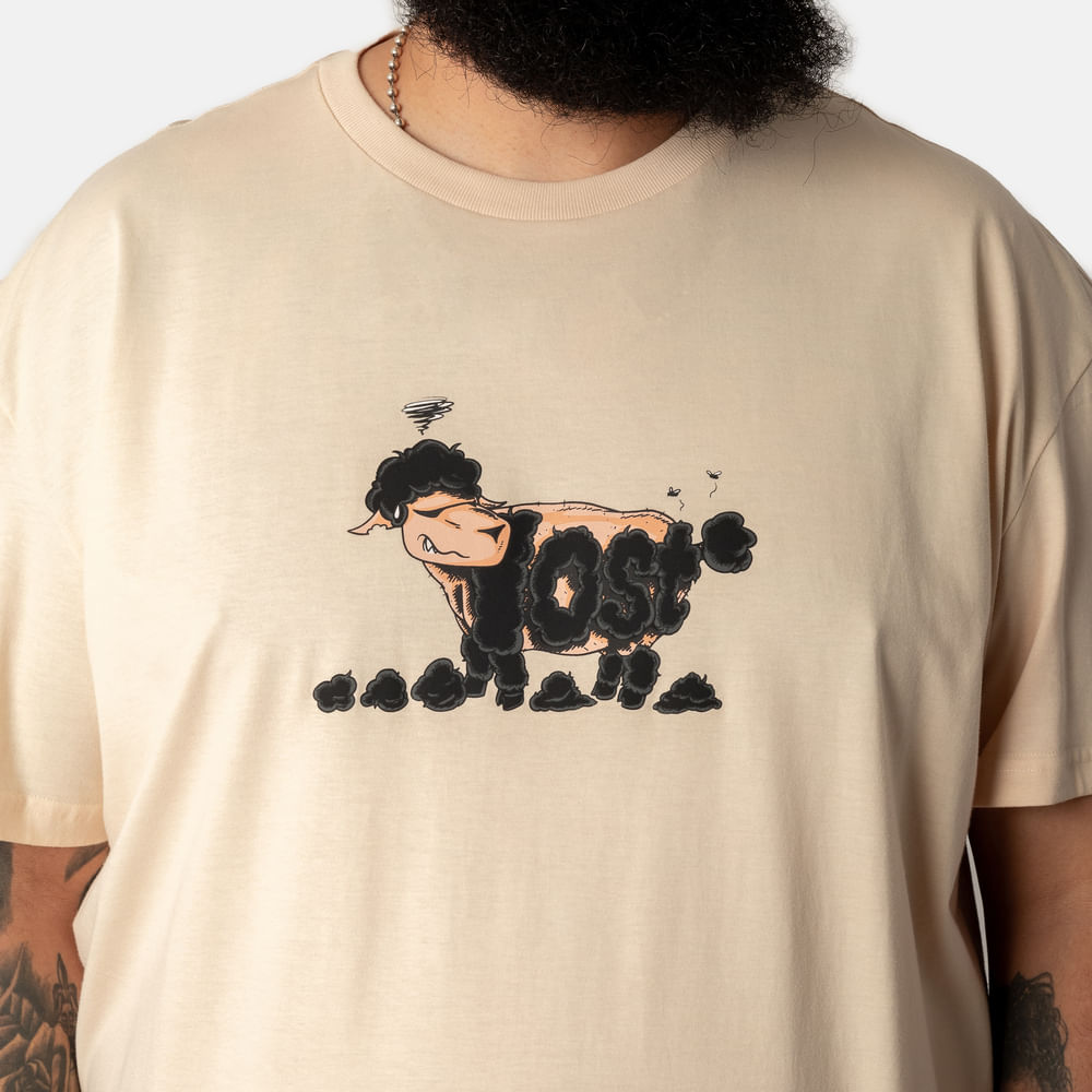 Camiseta Lost Shorn Sheep Oversized