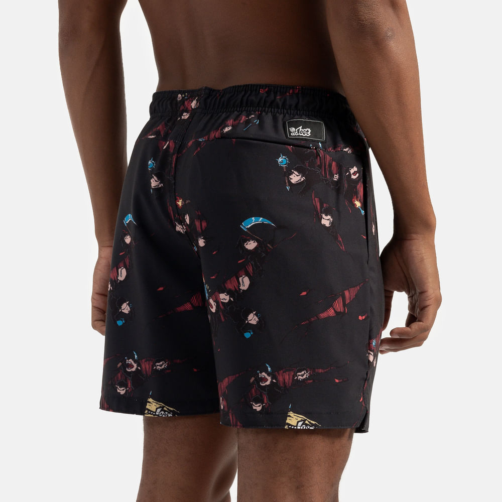 Shorts De Elástico Lost World Domination
