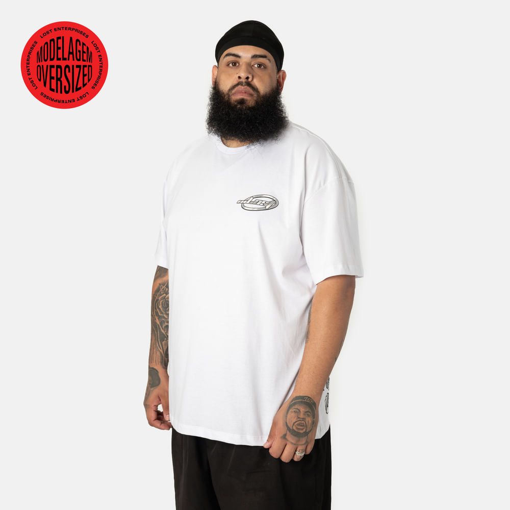 Camiseta Chrome Lost Oversised