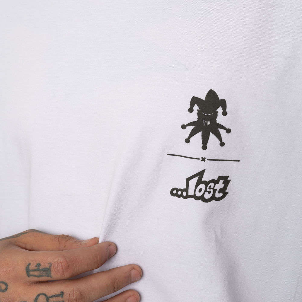 Camiseta Lost + Joker Clean