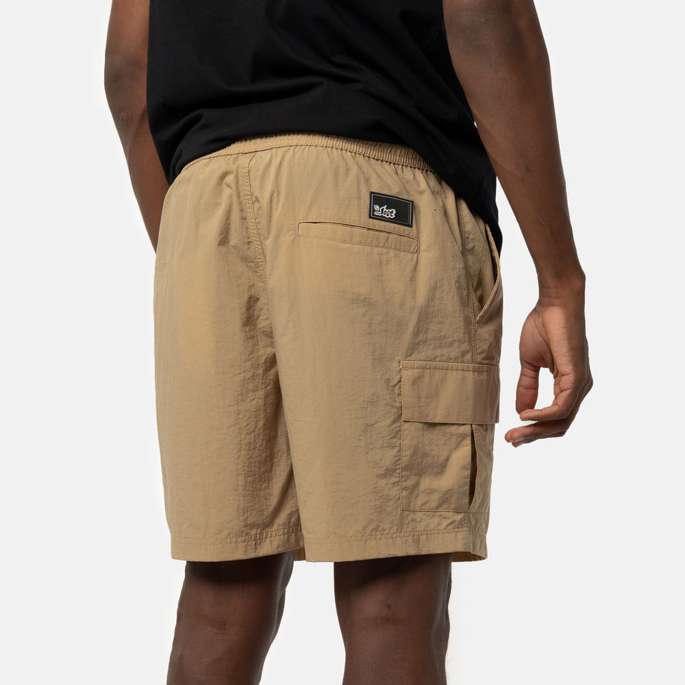 Shorts De Elástico Cargo Lost