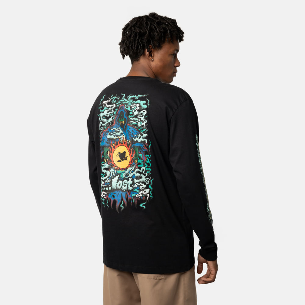 Camiseta Manga  Longa Lost Reaper