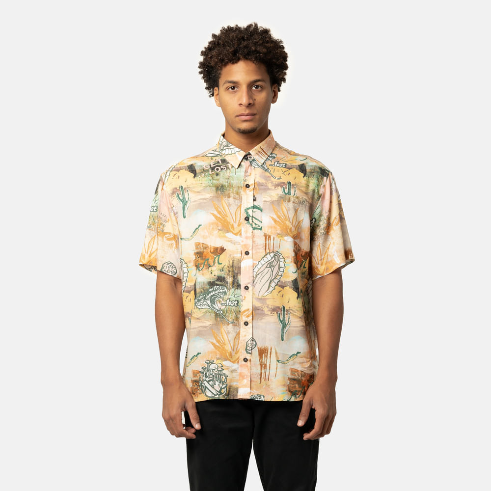 Camisa Manga Curta Get Lost In Desert