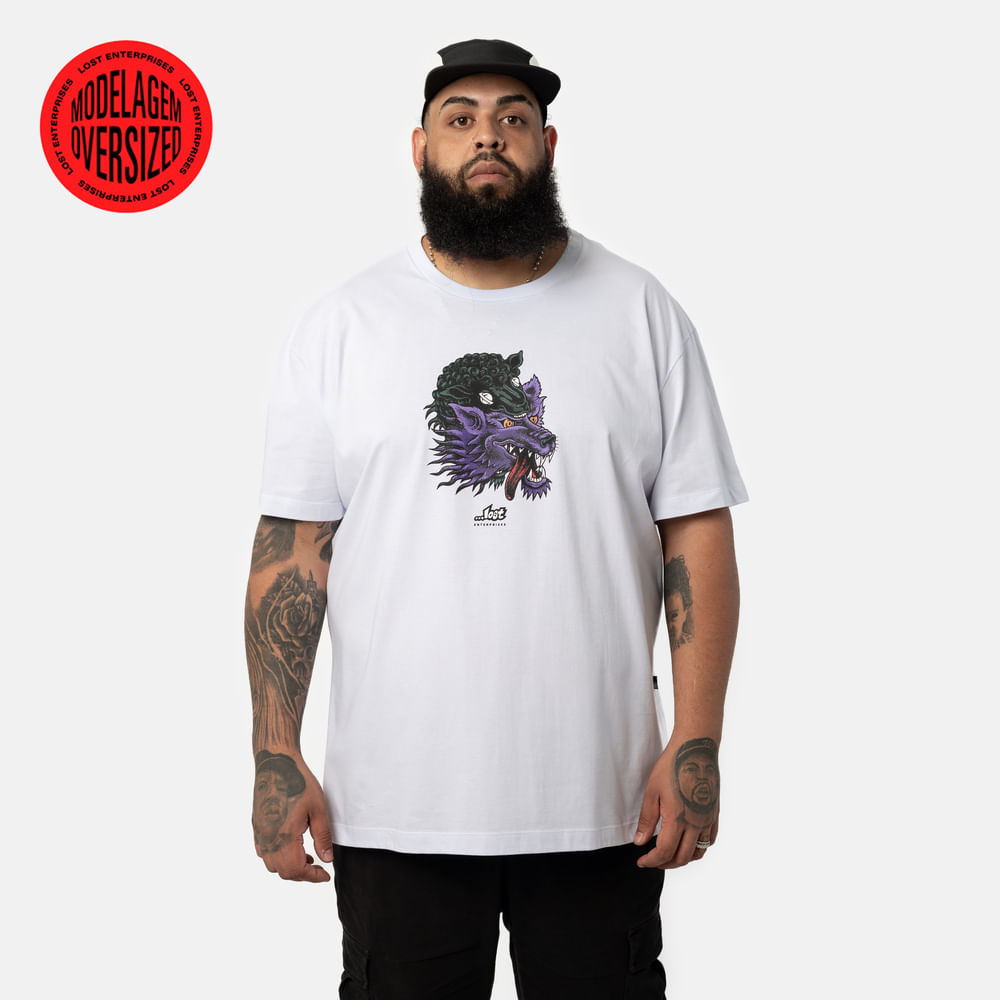 Camiseta Lost Wolf Oversized