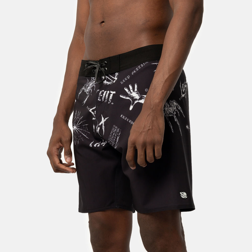 Bermuda Água Lost Black