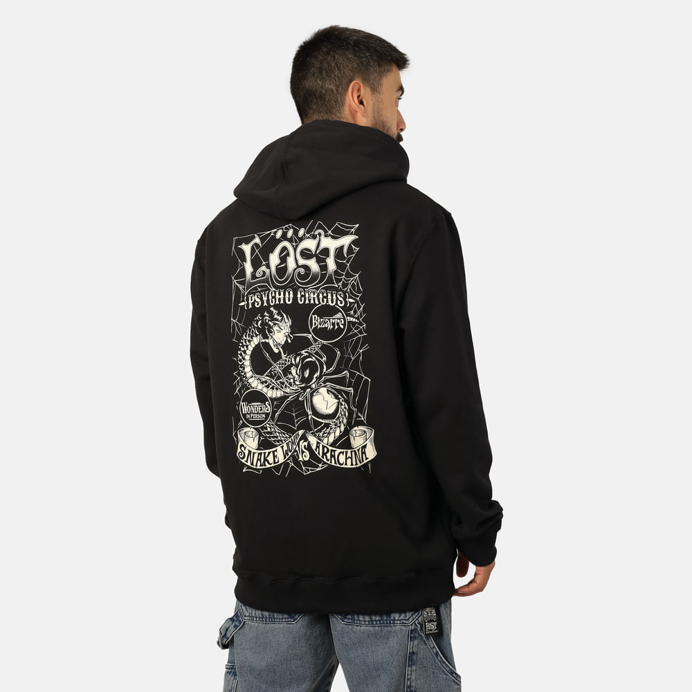 Moletom Canguru Lost Psycho Circus Snake