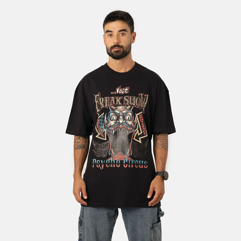 Camiseta BoxFit Lost Welcome To The Freak Show