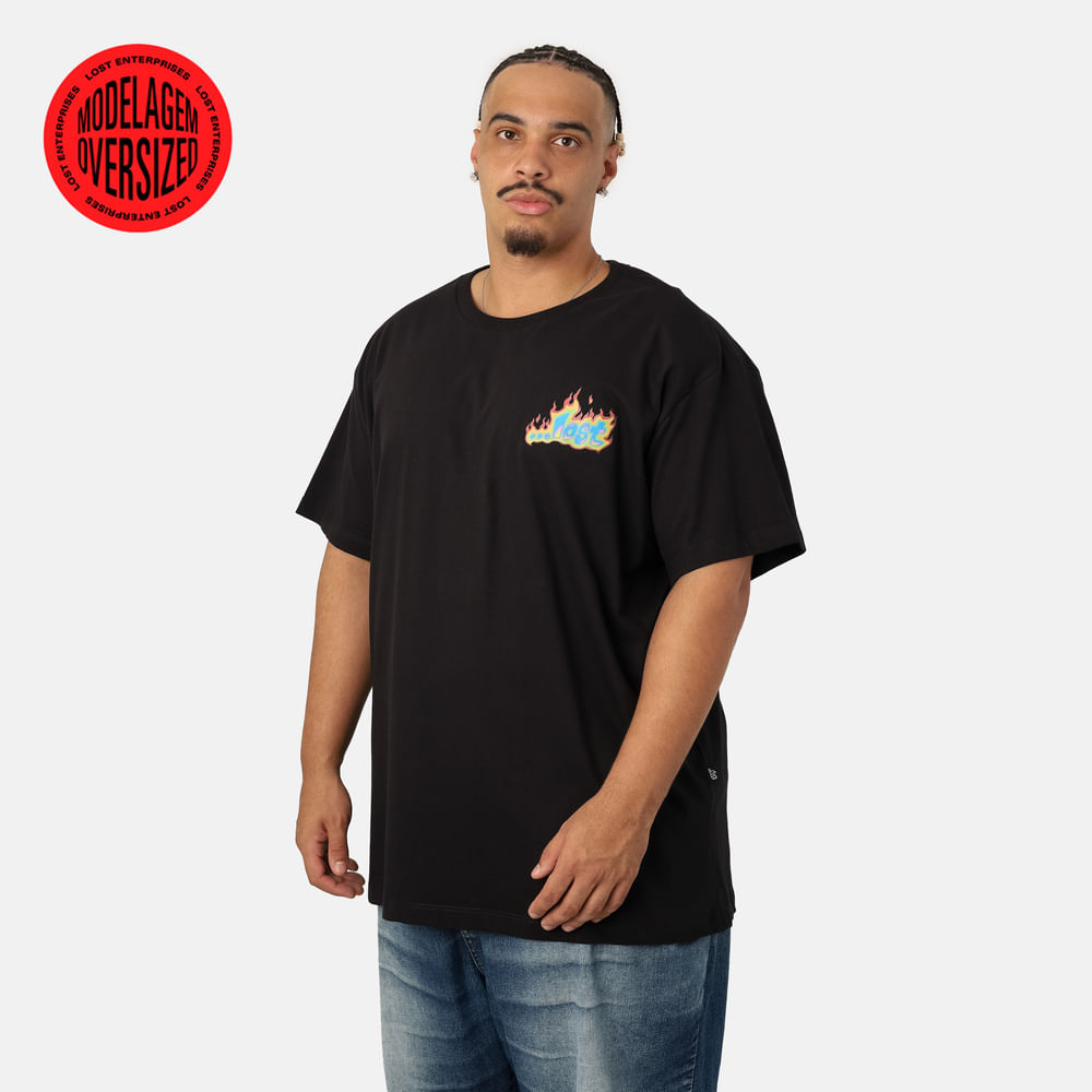 Camiseta Lost Thermic Oversized