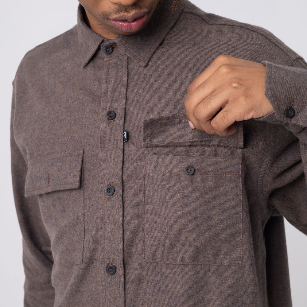 Camisa Manga Longa Flanela Lost
