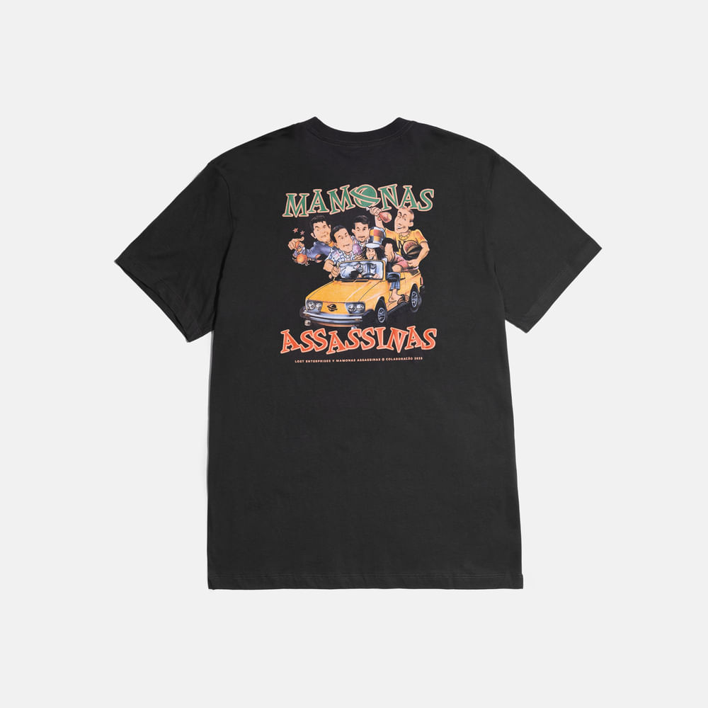 Camiseta Lost + Mamonas - Brasília Amarela