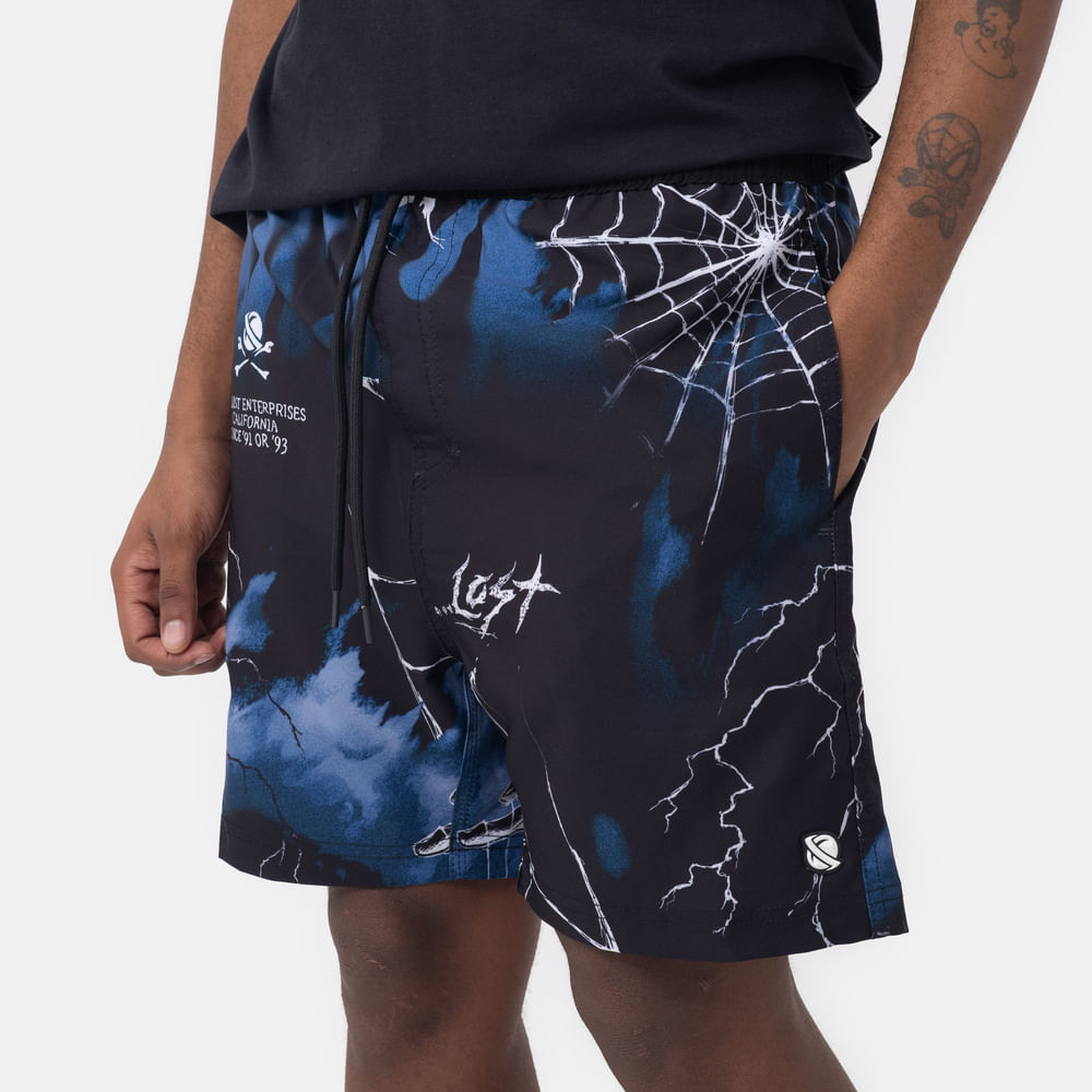 Shorts Com Elástico Get Lost