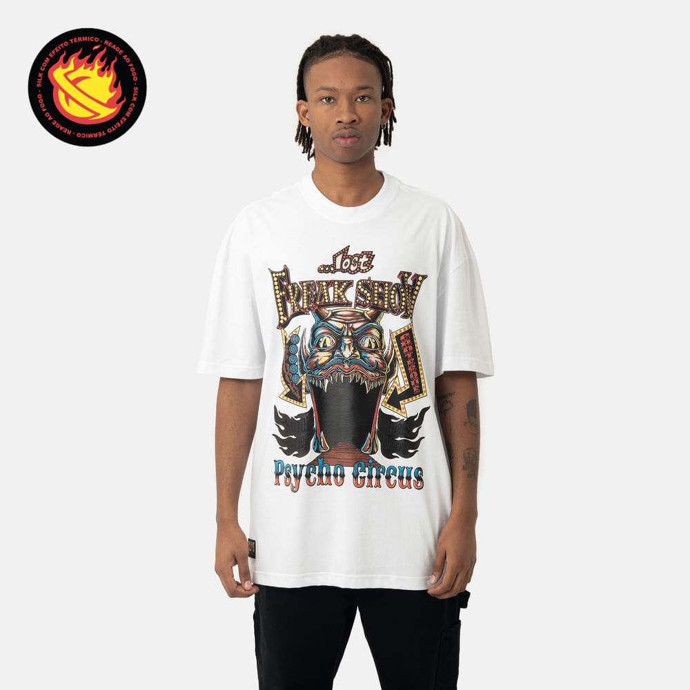 Camiseta BoxFit Lost Welcome To The Freak Show