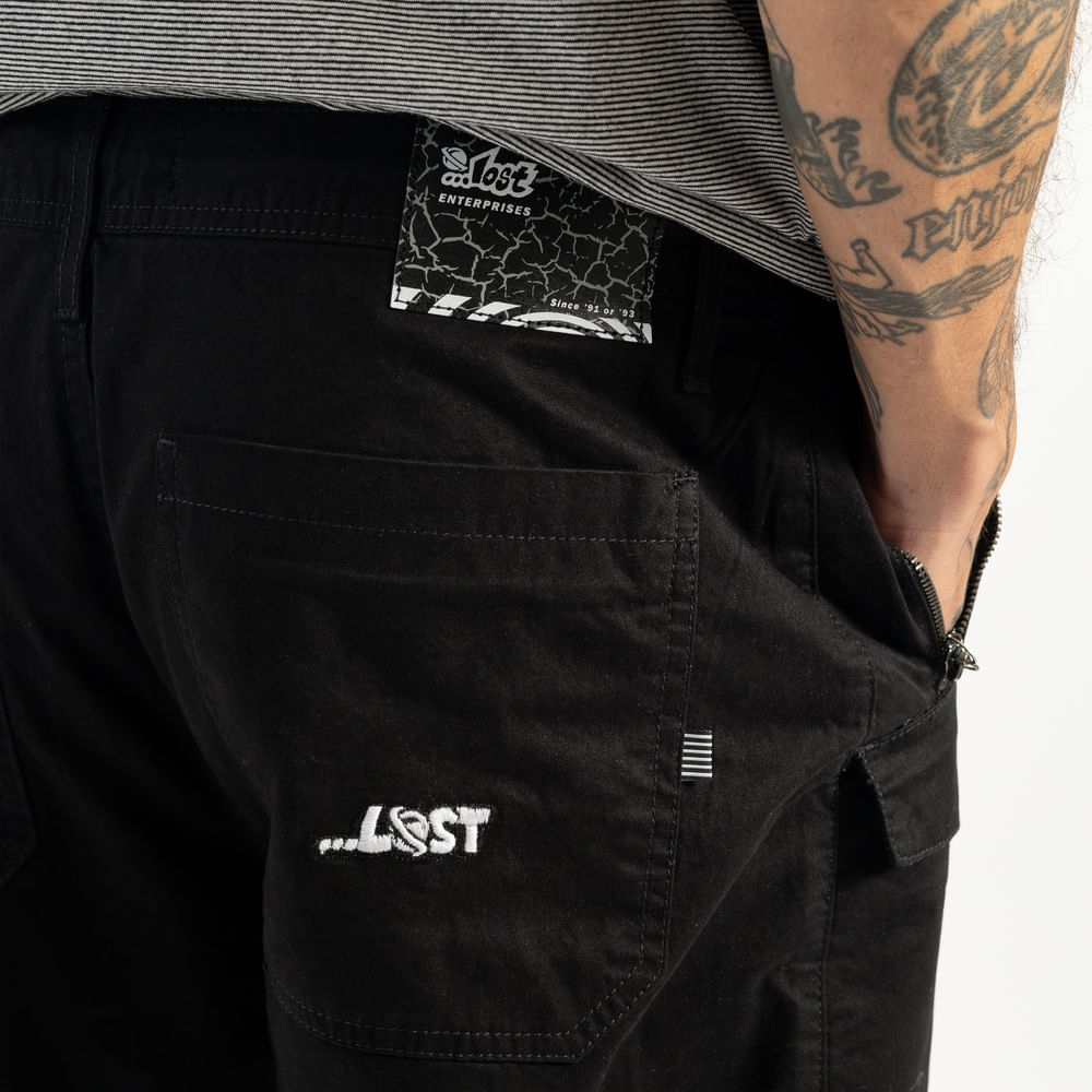 Exclusiva - Calça Sarja Skate Bolsos