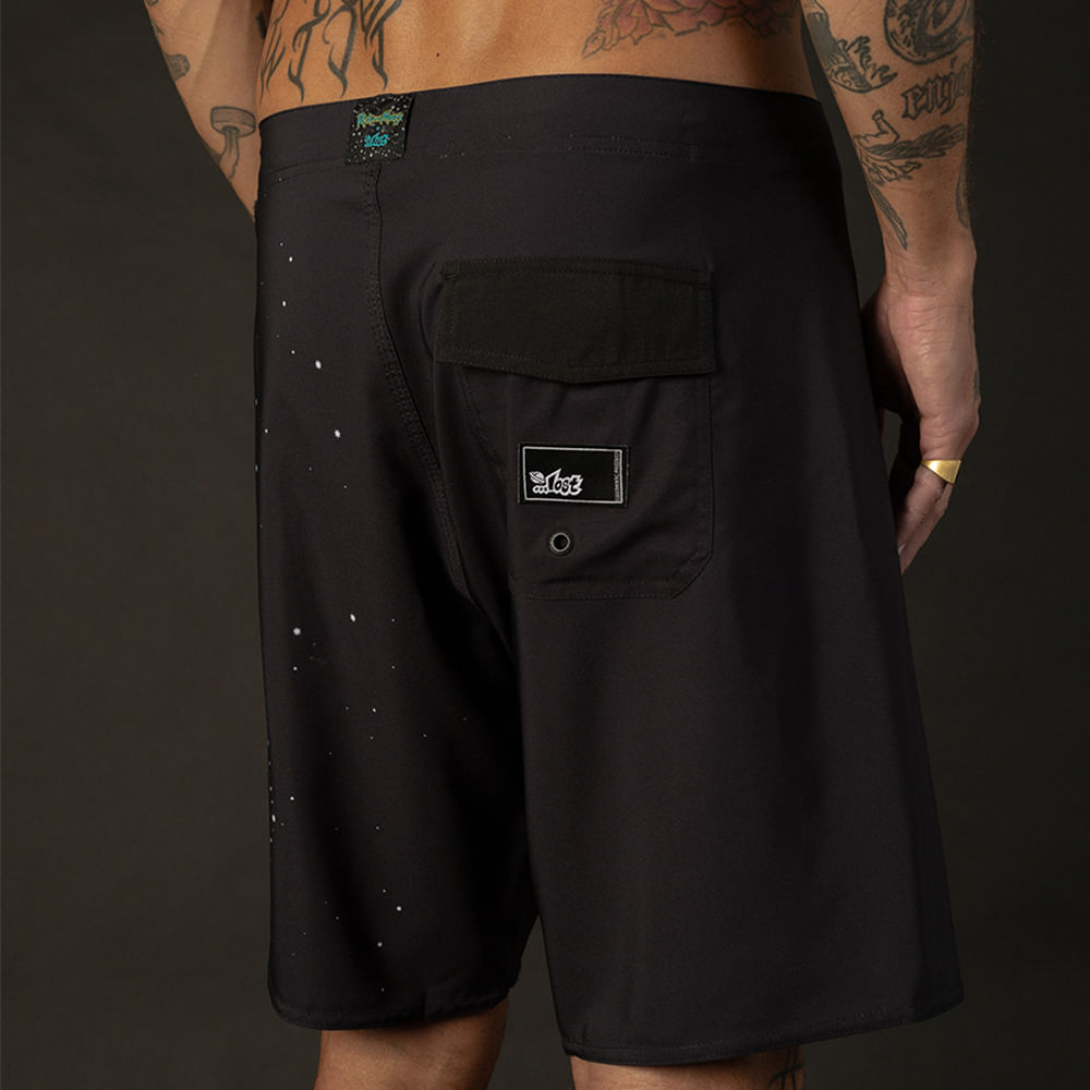 Bermuda Água Lost X Rick and Morty