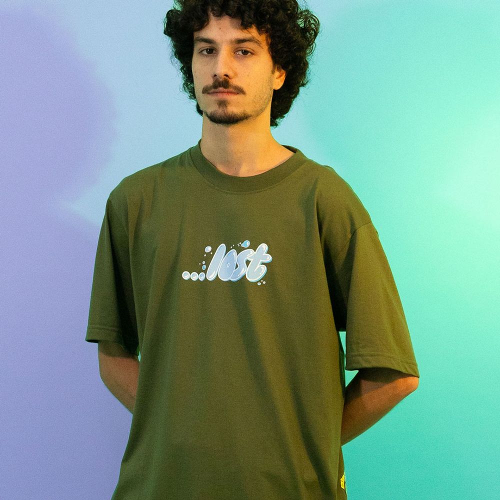 Camiseta Lost x Bob Esponja Enterprises