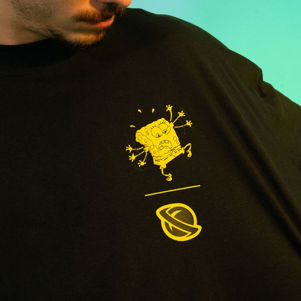 Camiseta Boxfit Lost x Bob Esponja Puff