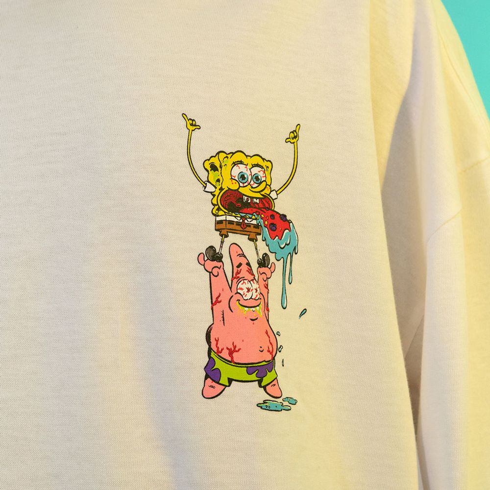 Camiseta Boxfit Lost x Bob Esponja Craziness Under The Sea