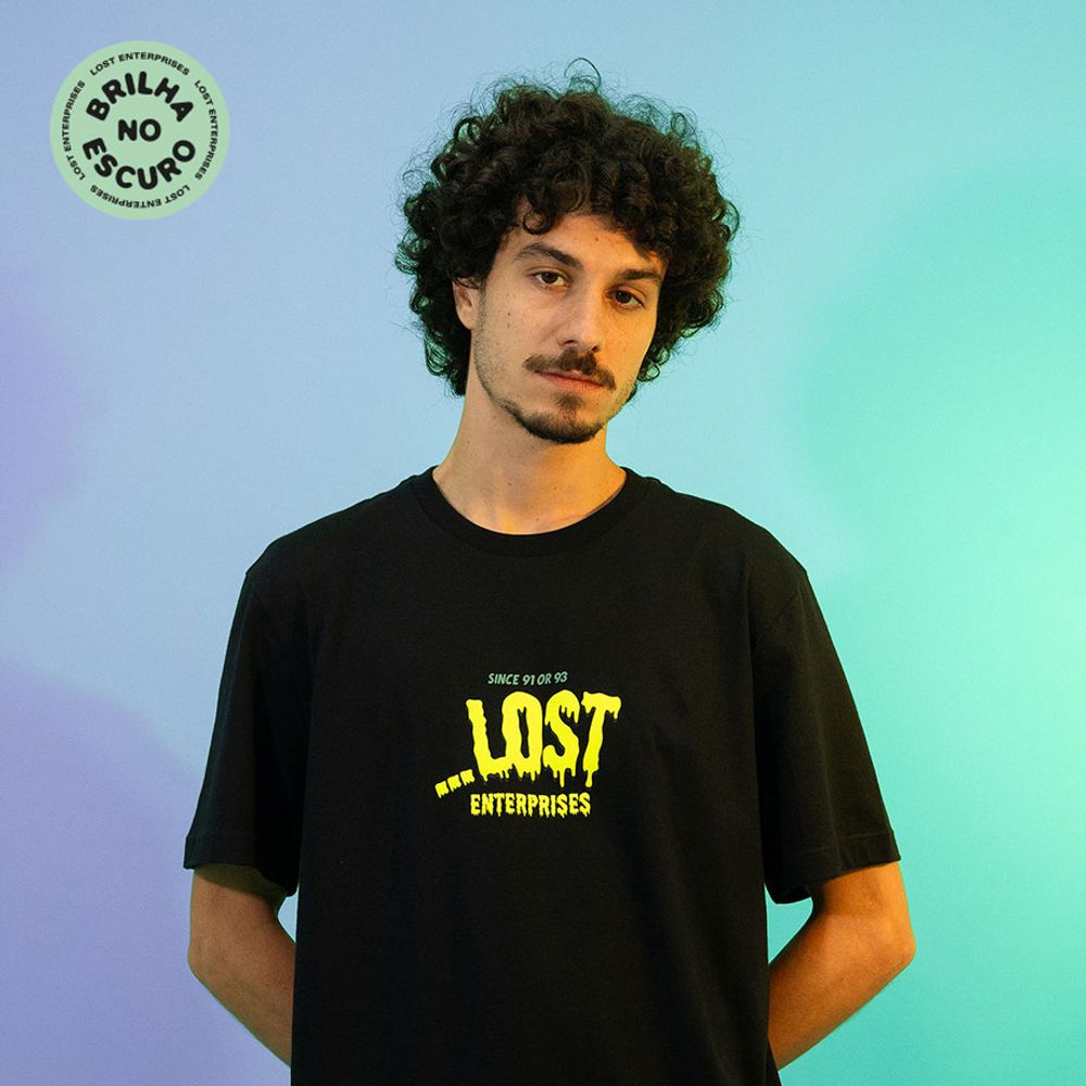 Camiseta Lost x Bob Esponja Horror Squid