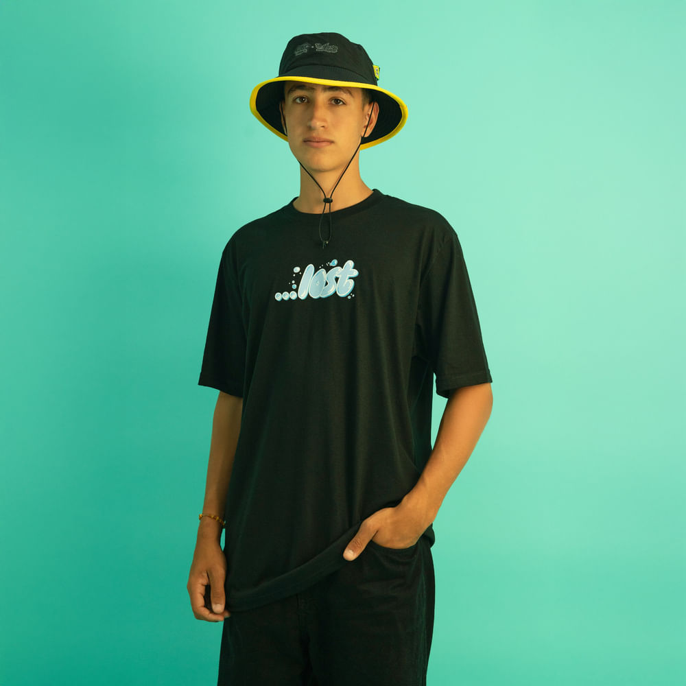 Camiseta Lost x Bob Esponja Enterprises