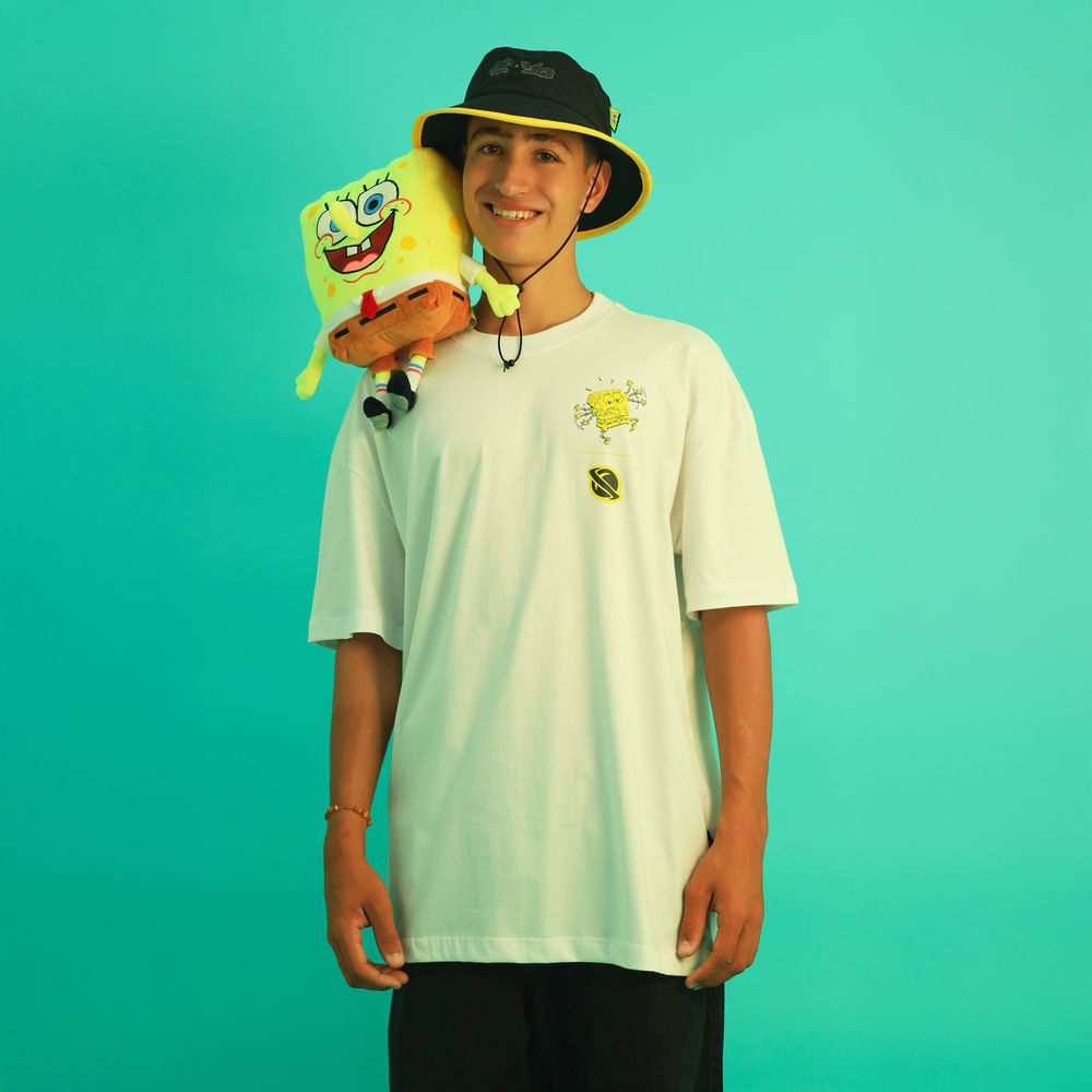 Camiseta Boxfit Lost x Bob Esponja Puff