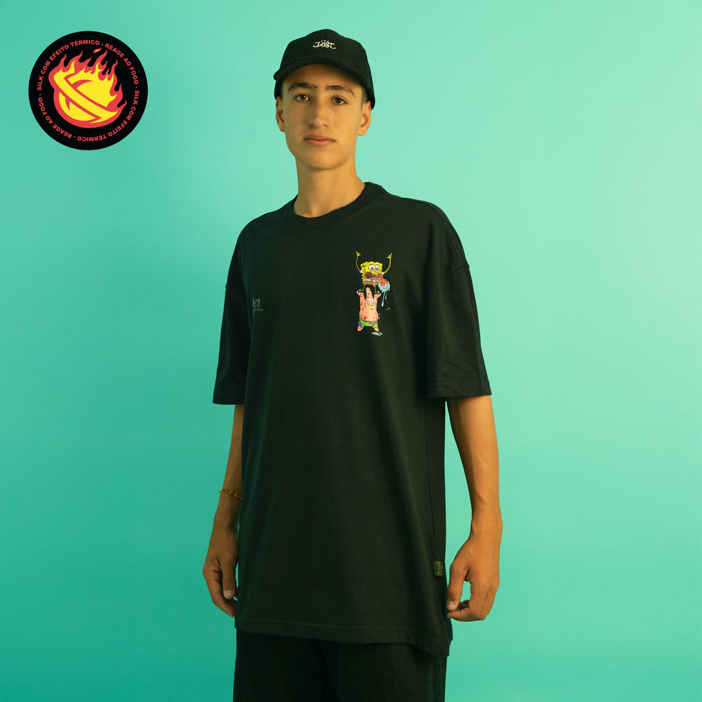 Camiseta Boxfit Lost x Bob Esponja Craziness Under The Sea