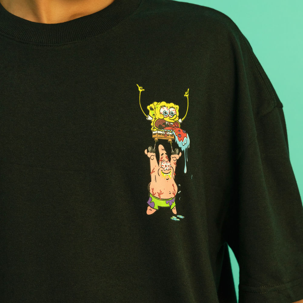 Camiseta Boxfit Lost x Bob Esponja Craziness Under The Sea