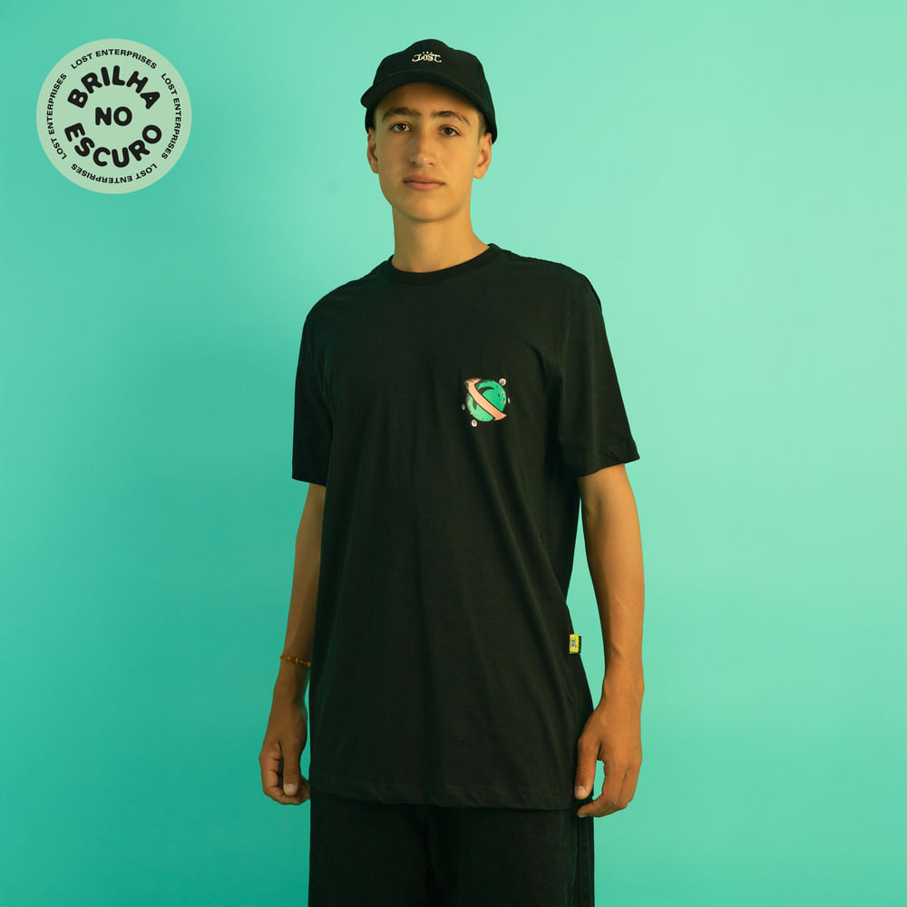 Camiseta Lost x Bob Esponja Crazy Gang