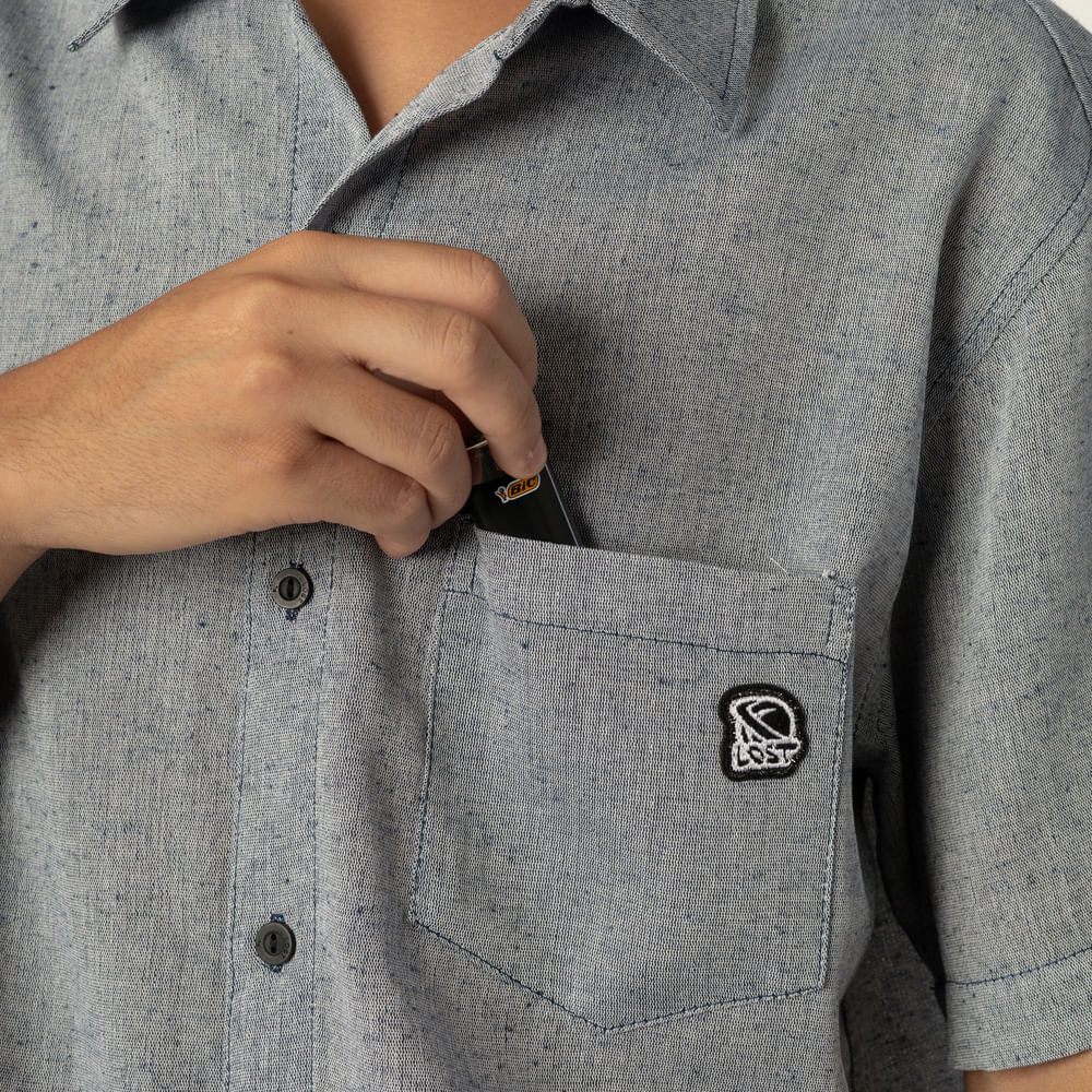 Camisa Manga Curta Lost Texture