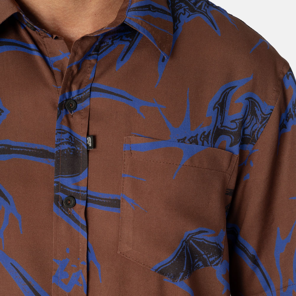 Camisa Manga Curta Lost Enterprises Spider