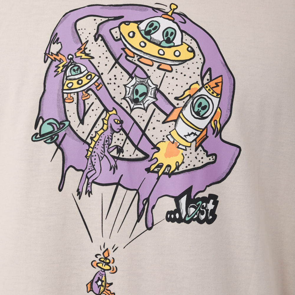 Camiseta Lost Saturn Alien