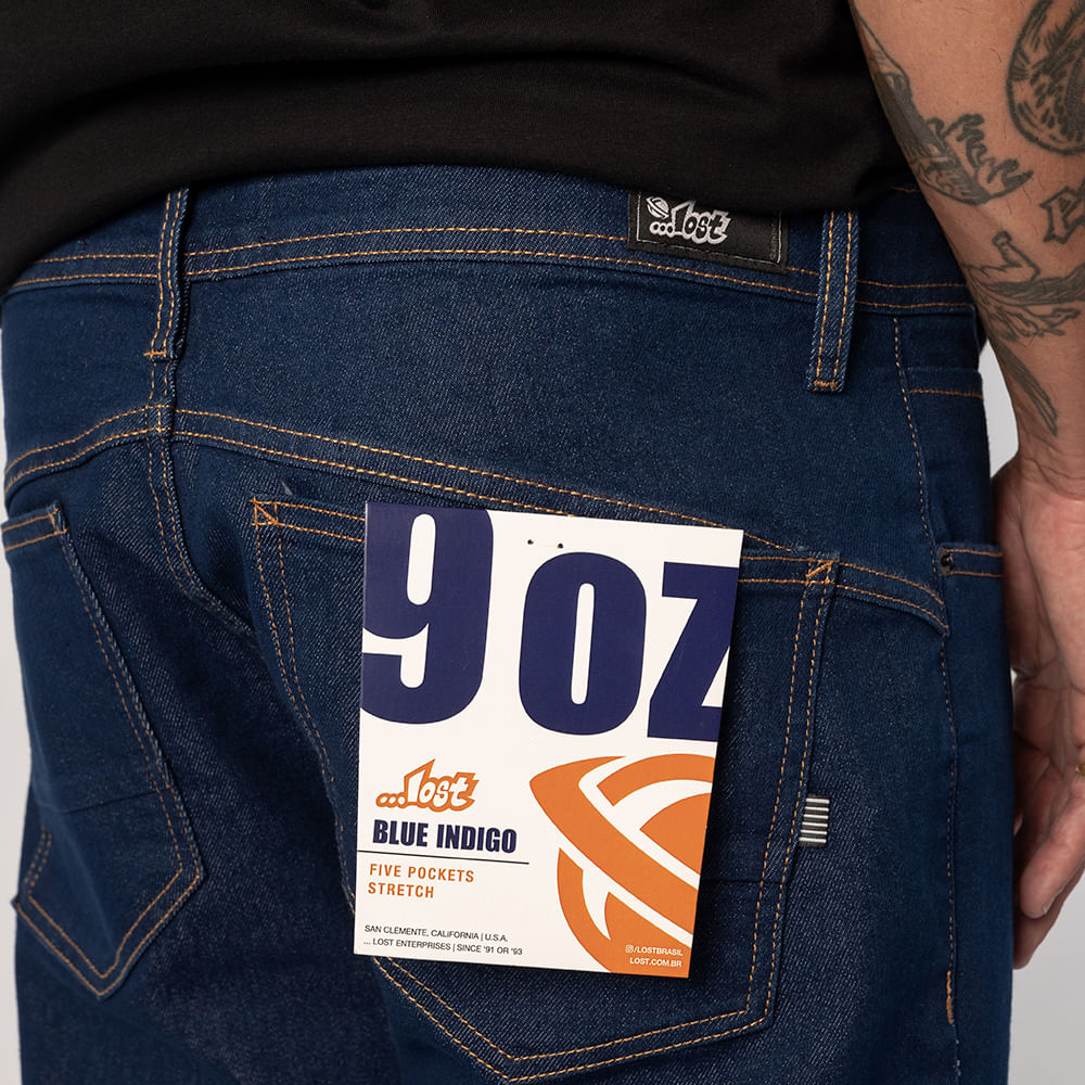 Calça Jeans Slim Lost Basics