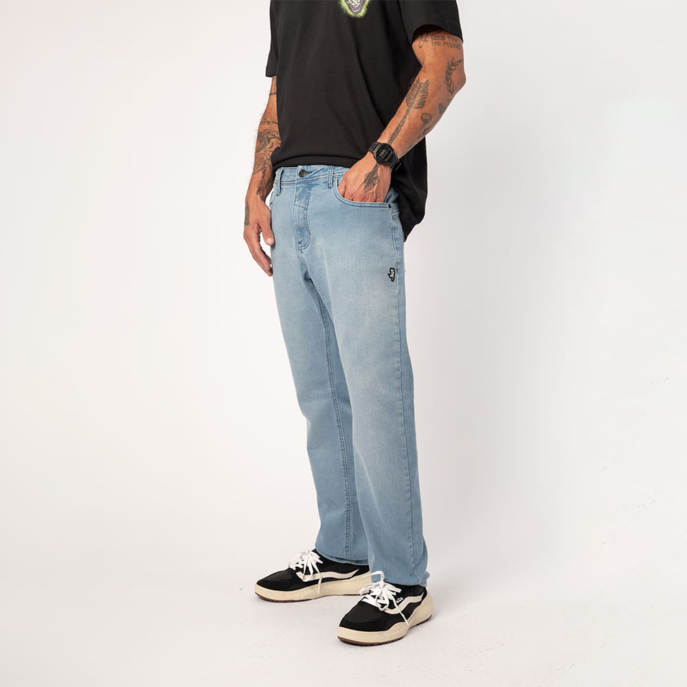 Calça Jeans Slim Lost Delave Basics