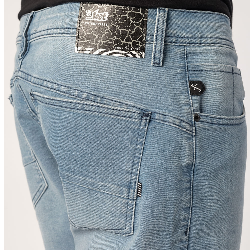 Calça Jeans Slim Lost Delave Basics