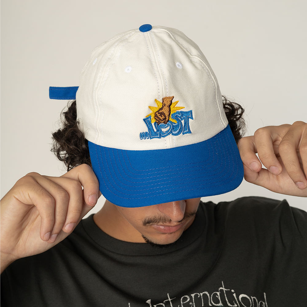 Boné Dad Cap Lost Branding Bicolor