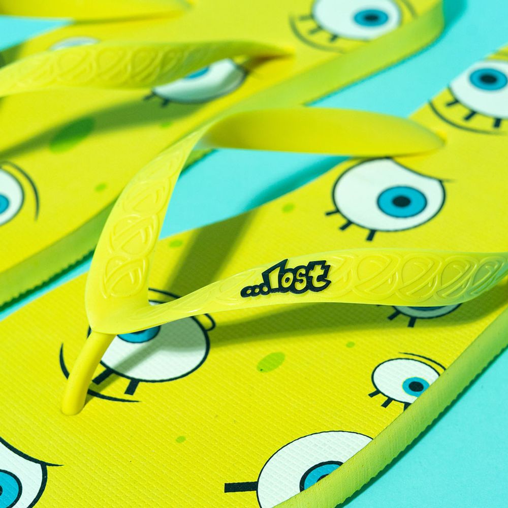 Chinelo Bob Esponja